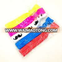 Pack of 5 Elastic Hair Bands Which Can Be Used As Bracelet